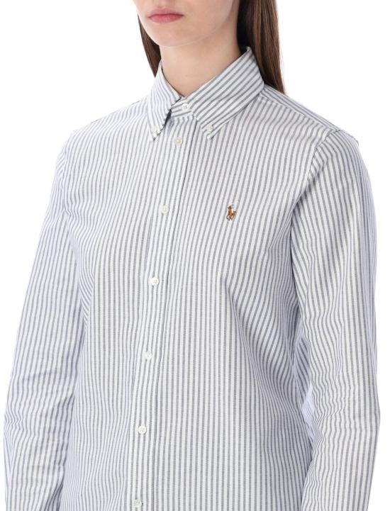 26SS 폴로 랄프로렌 반팔 티셔츠 211941508 001 WHITE HERITAGE ROYAL STRIPE - POLO RALPH LAUREN