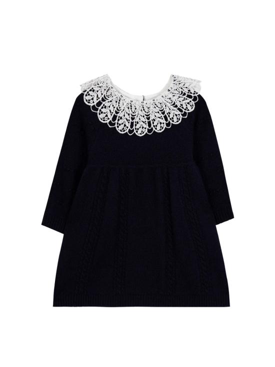 25FW [키즈] 타티네쇼콜라 원피스 CB30171K 04 AZURE - TARTINE ET CHOCOLAT