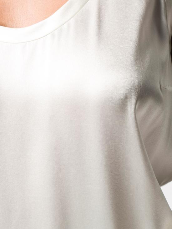 26SS 브루넬로 쿠치넬리 실크 탱크 탑 M0C59E0600 C600 White - BRUNELLO CUCINELLI