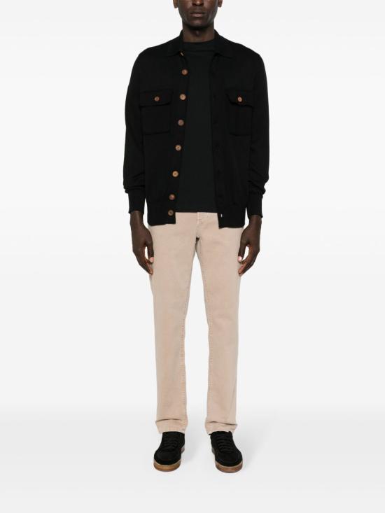 26SS 브루넬로 쿠치넬리 반팔 티셔츠 M0B138440 CSQ44 Black - BRUNELLO CUCINELLI