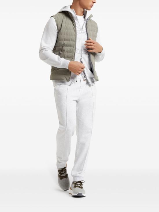 26SS 브루넬로 쿠치넬리 반팔 티셔츠 M0B137427 CW787 White - BRUNELLO CUCINELLI