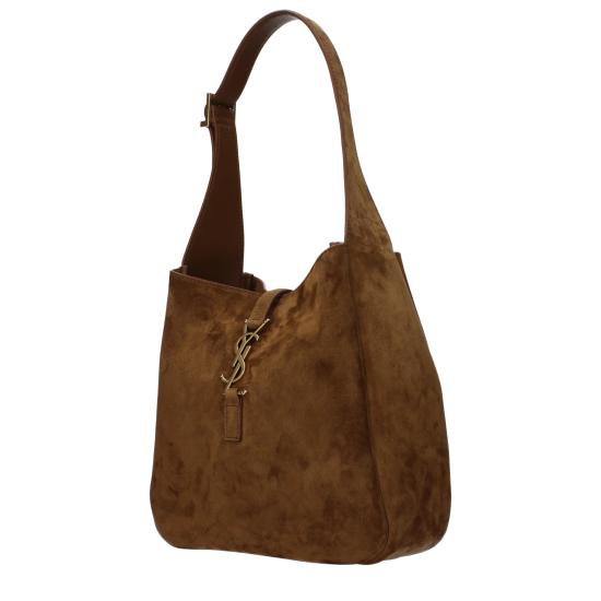  생로랑 Le 5 A 7 서플 스몰 스웨이드 숄더백 7139381U80W2916 - SAINT LAURENT