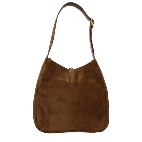  생로랑 Le 5 A 7 서플 스몰 스웨이드 숄더백 7139381U80W2916 - SAINT LAURENT