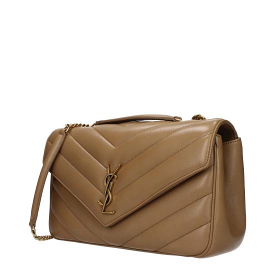  생로랑 루루 마틀라세 램스킨 미디움 숄더백 801439AAEAX2357 - SAINT LAURENT