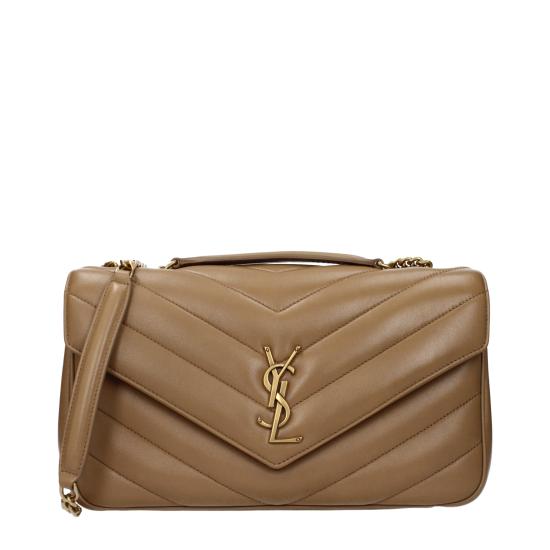  생로랑 루루 마틀라세 램스킨 미디움 숄더백 801439AAEAX2357 - SAINT LAURENT