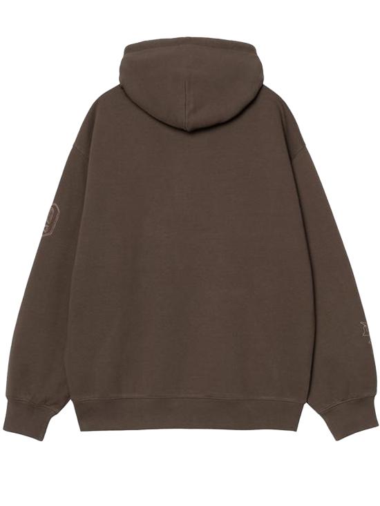 25FW 칼하트 WIP 후드 핵워크 스웨트셔츠 I035641 3EEXX VITOLA GLASSY PINK DOM - CARHARTT WIP