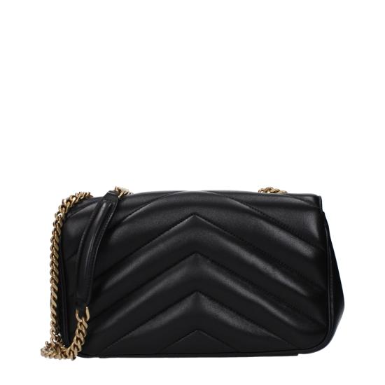  생로랑 루루 마틀라세 램스킨 스몰 숄더백 801437AAEAX1000 - SAINT LAURENT