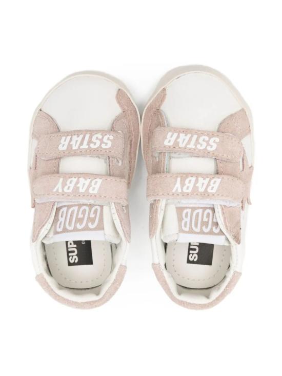 26SS [키즈] 골든구스 스니커즈 GIF00166 F008018 12377 12377 WHITE POWDER PINK - GOLDEN GOOSE
