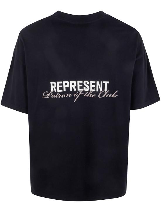 26SS 리프레젠트 반팔 티셔츠 MLM4274 098 BLACK - REPRESENT