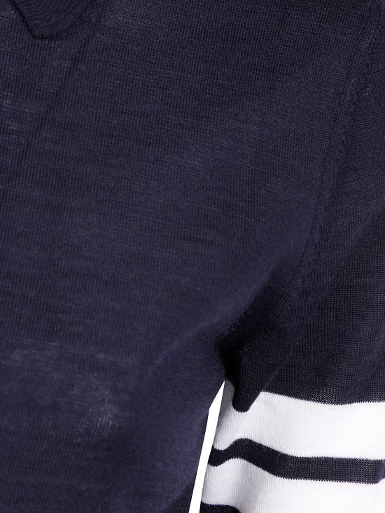 26SS 톰브라운 스웨터 FKP053A Y1014 415 NAVY - THOM BROWNE