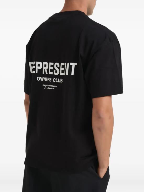 26SS 리프레젠트 반팔 티셔츠 OCM41114 098 BLACK - REPRESENT