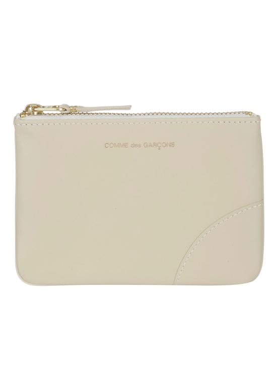 25FW 꼼데가르송 클래식 레더 라인 파우치 SA81003 OFFWHITE DOM