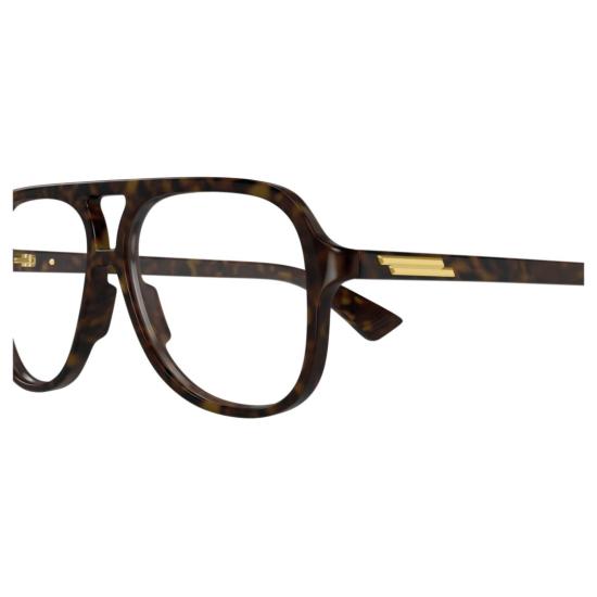 25FW 보테가베네타 선글라스 BV1417O 002 HAVANA HAVANA TRANSPARENT - BOTTEGA VENETA