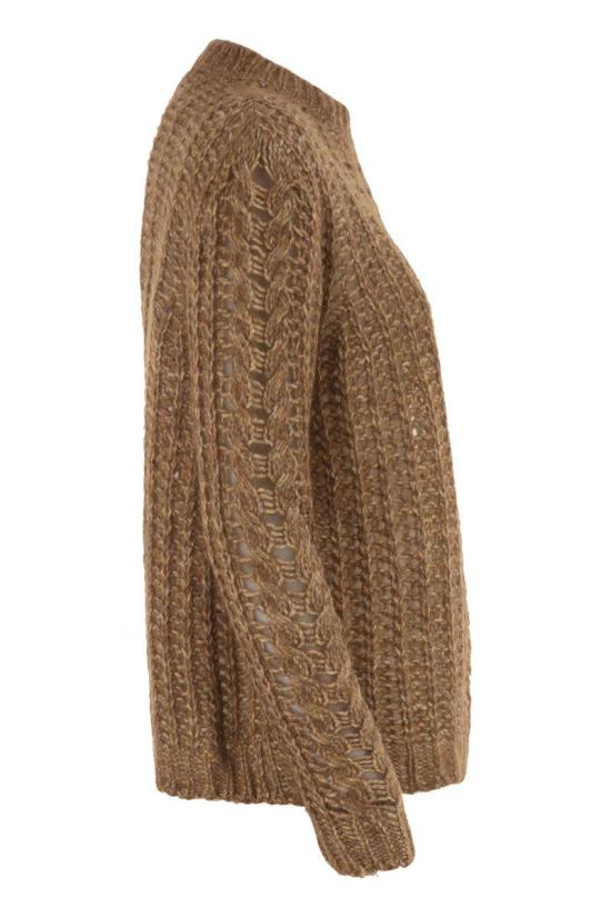 25FW 에르노 스웨터 MG000184D72115 2157 Brown - HERNO