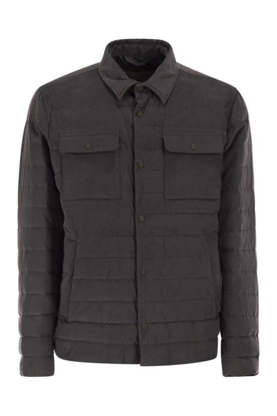 25FW 에르노 숏패딩 PI00106UR13265 9487 Grey