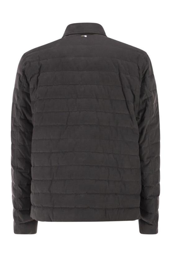 25FW 에르노 숏패딩 PI00106UR13265 9487 Grey - HERNO