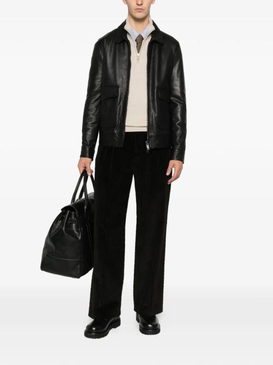 25FW 볼파글리 가죽 자켓 PETRUCCI NERO - VOLFAGLI