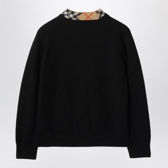 26SS [키즈] 버버리 셔츠 8117201171211 Black - BURBERRY