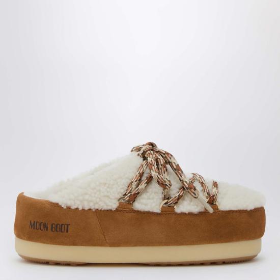 25FW 문부츠 뮬/슬리퍼 80D1470100FU Brown