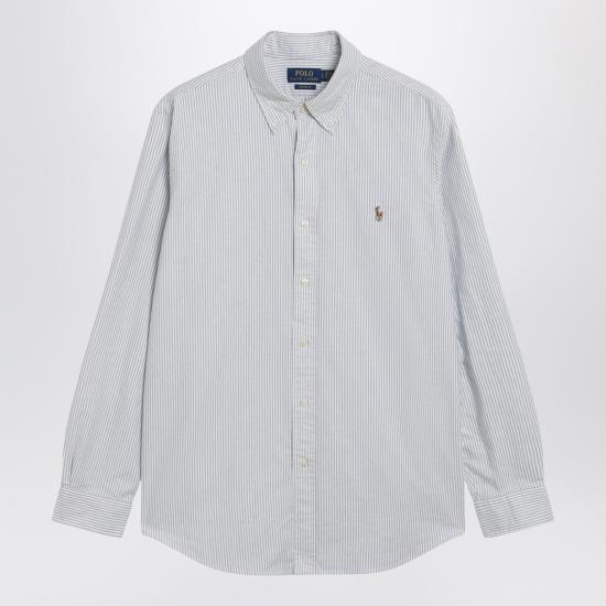 26SS 폴로 랄프로렌 컬러 포니 자수 커스텀 핏 버튼 다운 셔츠 710792041004CO Blue