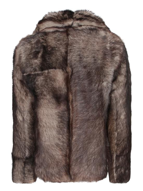 26FW 이브살로몬 코트 7WYV62155 TOSX B3232 Brown - YVES SALOMON