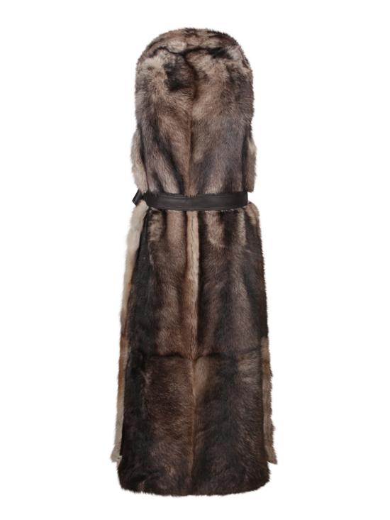 26FW 이브살로몬 베스트 26WYG61225 TOSX B3232 Brown - YVES SALOMON