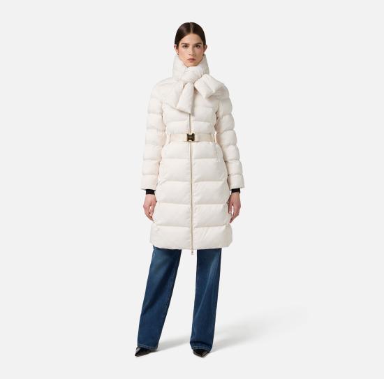 25FW 엘리자베타프랜치 롱패딩 PI84D56E2 DZ9 Milk - ELISABETTA FRANCHI