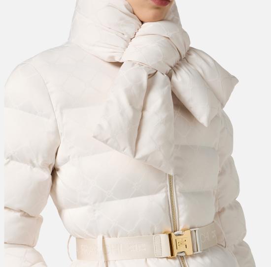 25FW 엘리자베타프랜치 롱패딩 PI84D56E2 DZ9 Milk - ELISABETTA FRANCHI