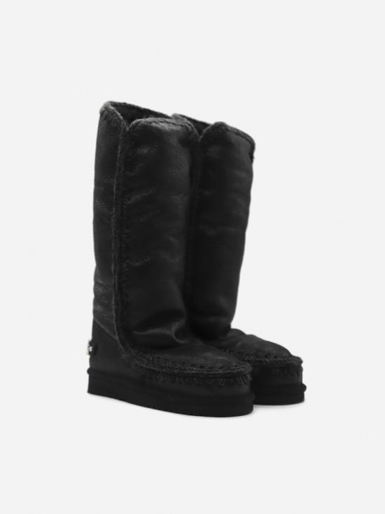 25FW 모우 부츠 MUFW101052B CBKG cracked black - MOU