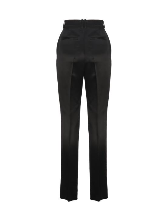  생로랑 스트레이트 팬츠 766158 Y6E171000 Black - SAINT LAURENT