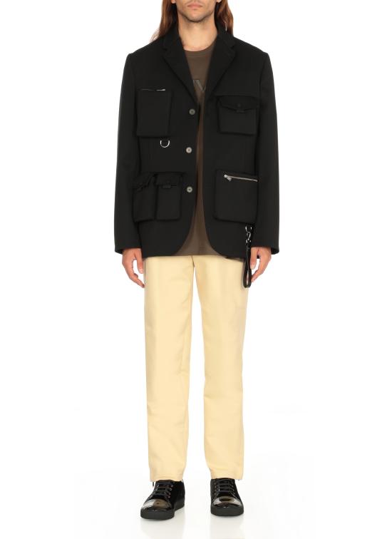 25FW 랑방 스니커즈 FMSKDBB1VELOH241010 NERO DOM - LANVIN