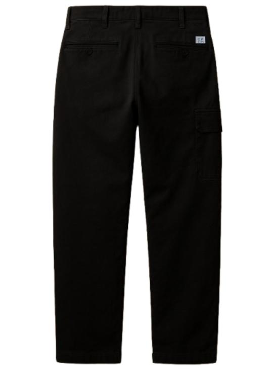 25FW 씨피 컴퍼니 스트레이트 팬츠 19CMPA213A110458G 999 Black - C.P. COMPANY