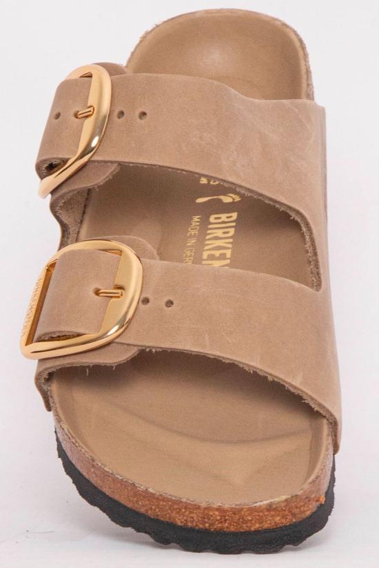25FW 버켄스탁 뮬/슬리퍼 1030395 TABACCO BROWN Beige - BIRKENSTOCK