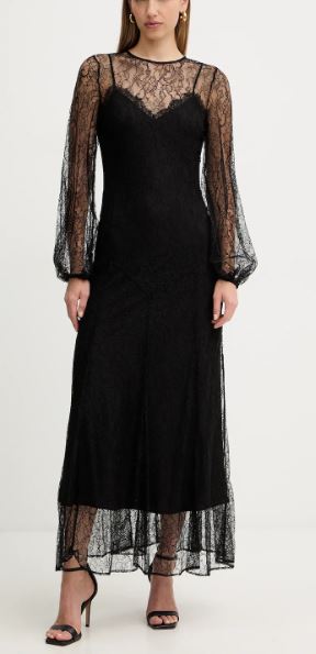 25FW 트윈셋 미디 원피스 252TT2261 S210010006 Nero