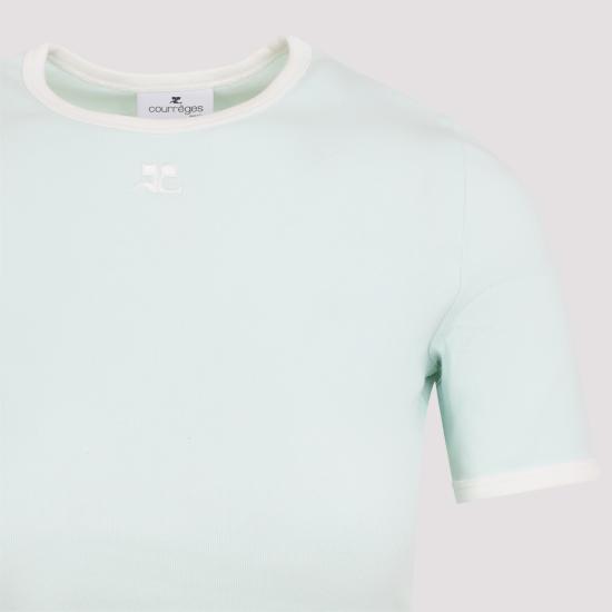 26SS 쿠레쥬 반팔 티셔츠 125JTS017JS0203 B216 LIGHT MINT - COURREGES