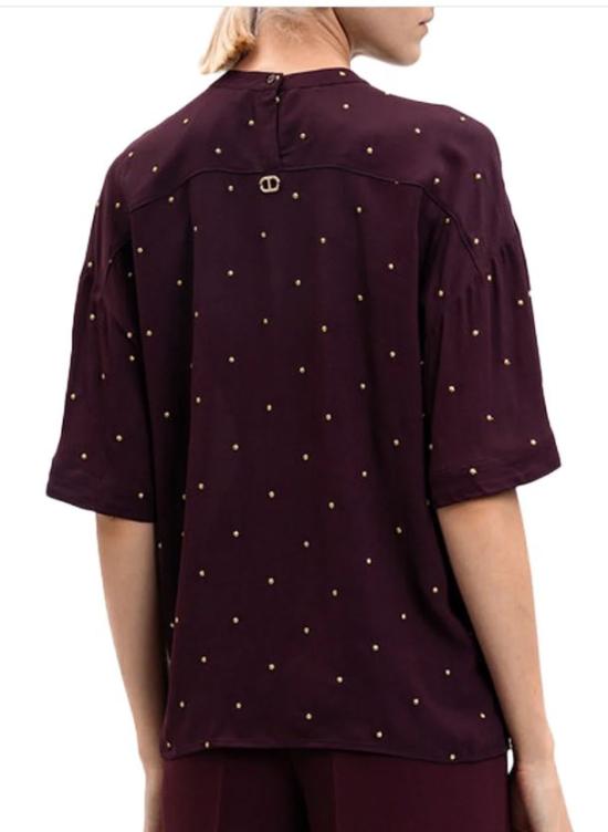 25FW 트윈셋 블라우스 252TP2033 S2053905609 Winetasting - TWINSET