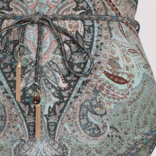 26SS 짐머만 원피스 수영복 5755WRS262 TAPESTRY TEAL MULTI - ZIMMERMANN