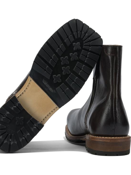 26SS 아워레가시 부츠 A4257EDAAMERICANO LEATHER Black - OUR LEGACY