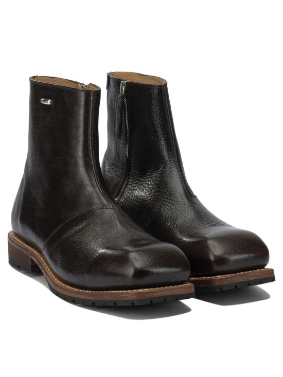 26SS 아워레가시 부츠 A4257EDAAMERICANO LEATHER Black - OUR LEGACY