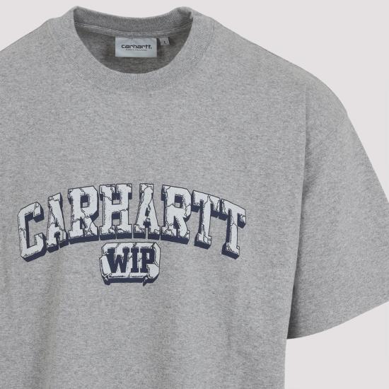 26SS 칼하트 WIP 반팔 티셔츠 I036015V64G03 GREY HEATHER - CARHARTT WIP