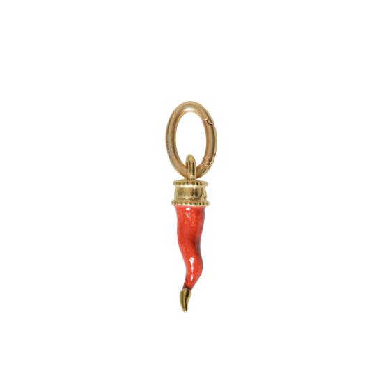 25FW ALEVA' BIJOUX 목걸이/팬던트 CORNOSMALTO ROSSO Red