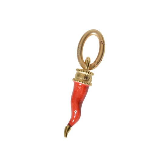 25FW ALEVA' BIJOUX 목걸이/팬던트 CORNOSMALTO ROSSO Red - OTHER BRANDS