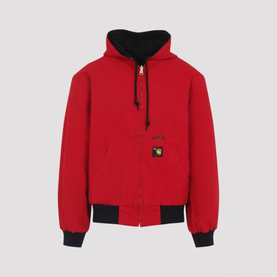 26SS 칼하트 WIP 자켓 I0364123GJ02 BLACK RED - CARHARTT WIP