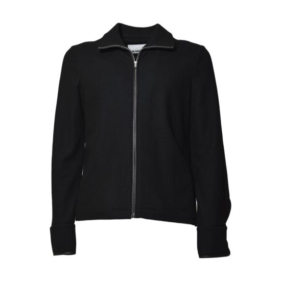 25FW 질샌더 블라우스 J02DL0263J20050 001 Black