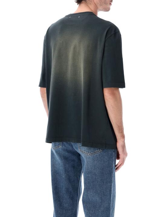 26SS 골든구스 반팔 티셔츠 GUP01873P002362 90498 BLEACHED WASHED BLACK - GOLDEN GOOSE