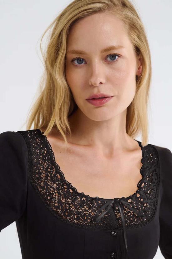  RUMORED 블라우스 소문난 발타자르 탑 블랙 - OTHER BRANDS