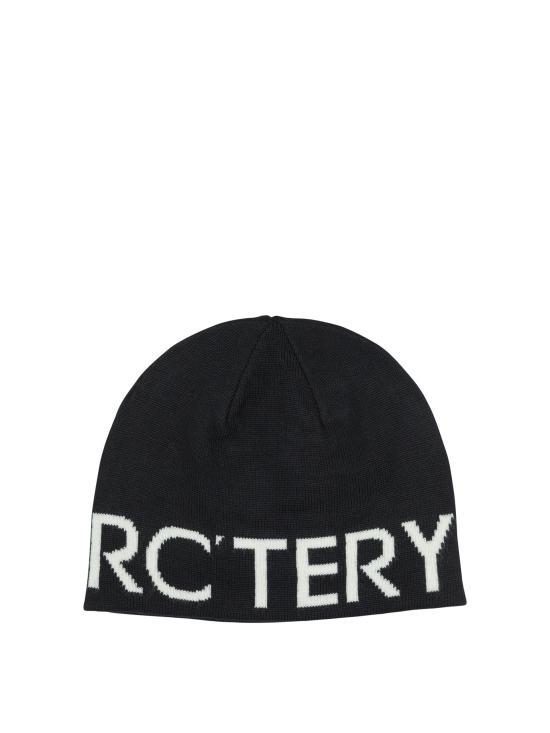 26SS 아크테릭스 비니 X000007590WORD HEAD TQORCA Black