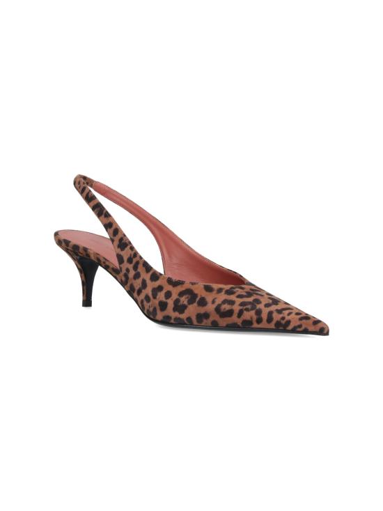 25FW 아미나 무아디 힐/펌프스 15S365620ANO LEOPARD PRINTED SUEDE Brown - AMINA MUADDI