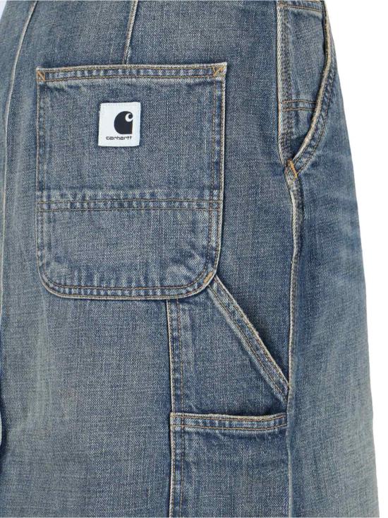 25FW 칼하트 WIP 미디 스커트 I034224 014Q Blue - CARHARTT WIP