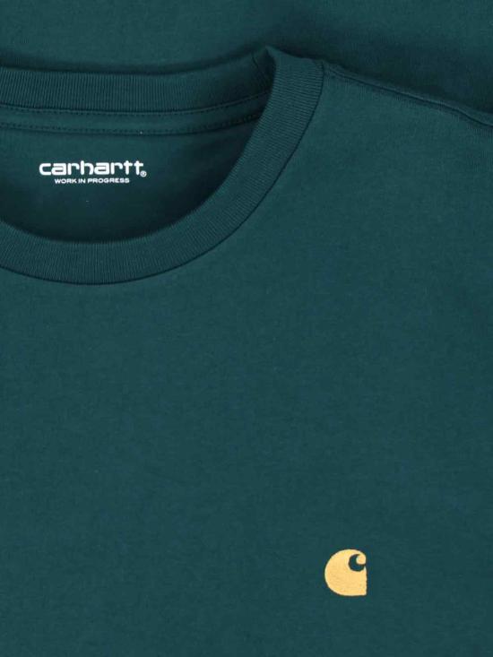 25FW 칼하트 WIP 반팔 티셔츠 I026391 30YXX Green - CARHARTT WIP